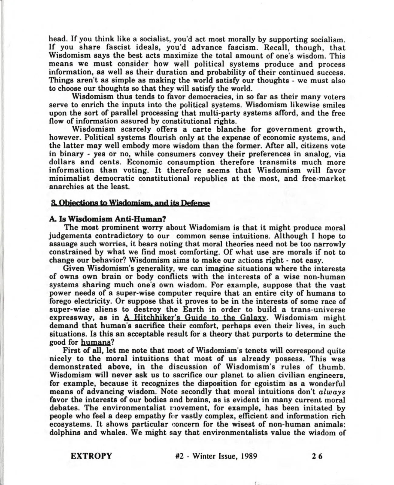 Extropy #2, page 26 (original scan)