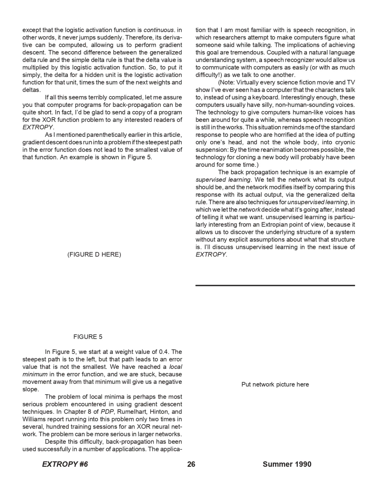 Extropy #6, page 26 (original scan)