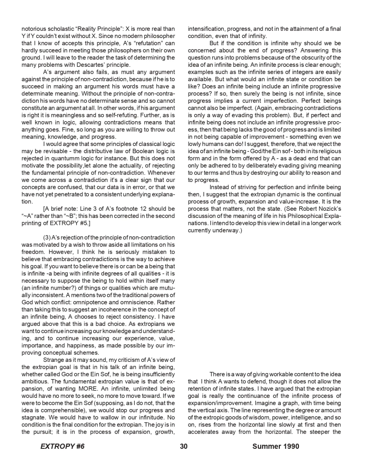 Extropy #6, page 30 (original scan)