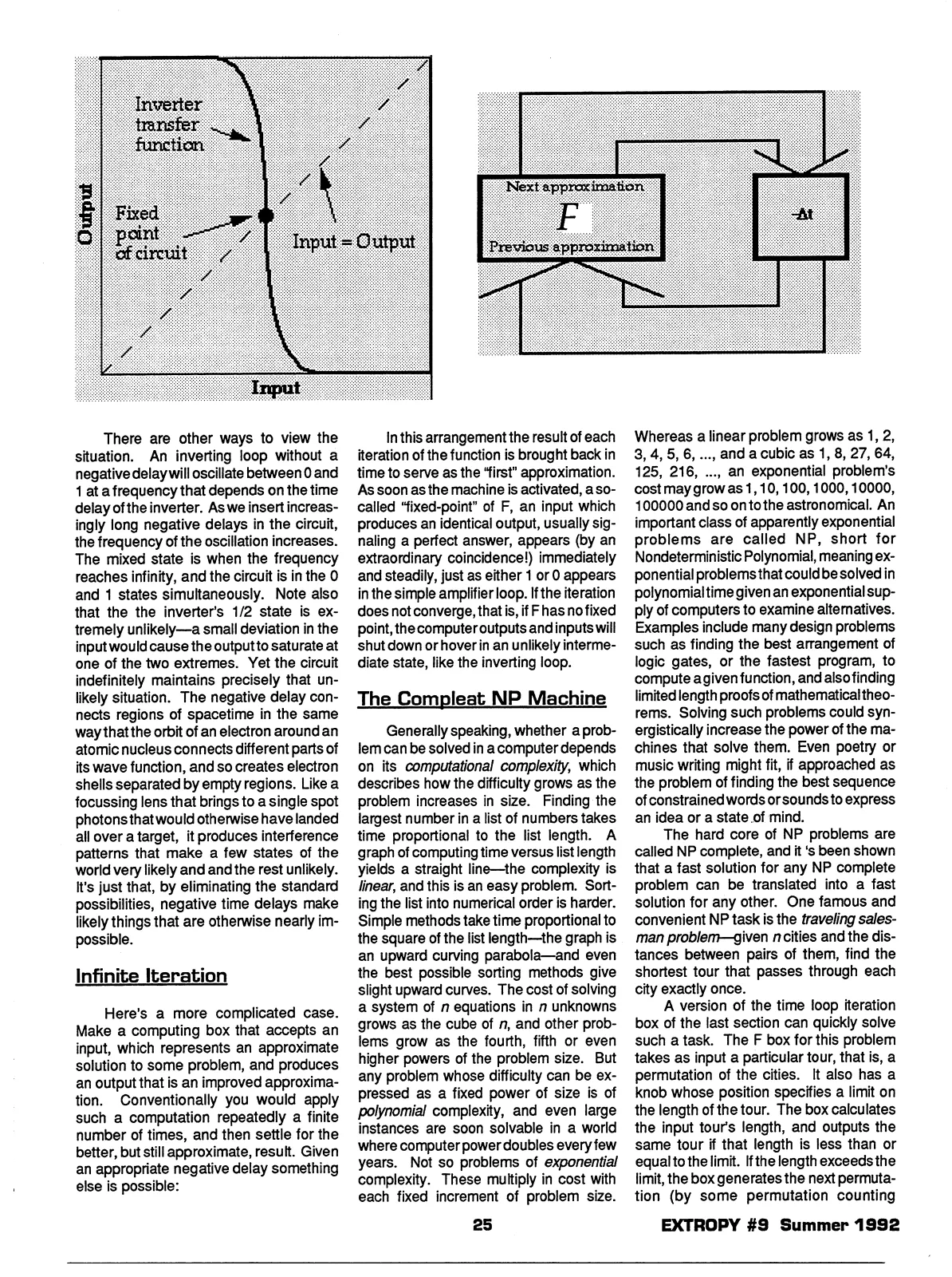 Extropy #9, page 25 (original scan)