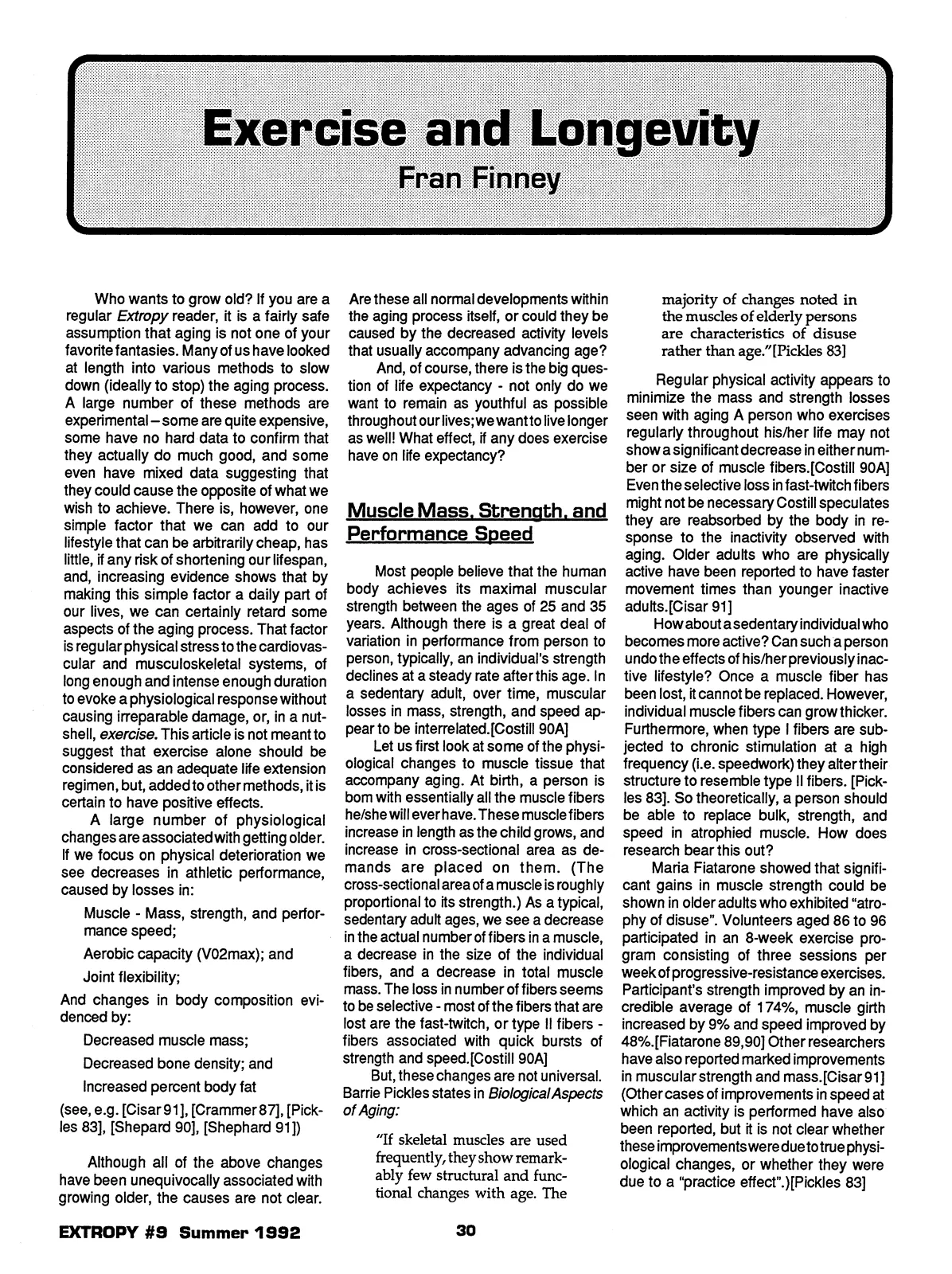 Extropy #9, page 30 (original scan)