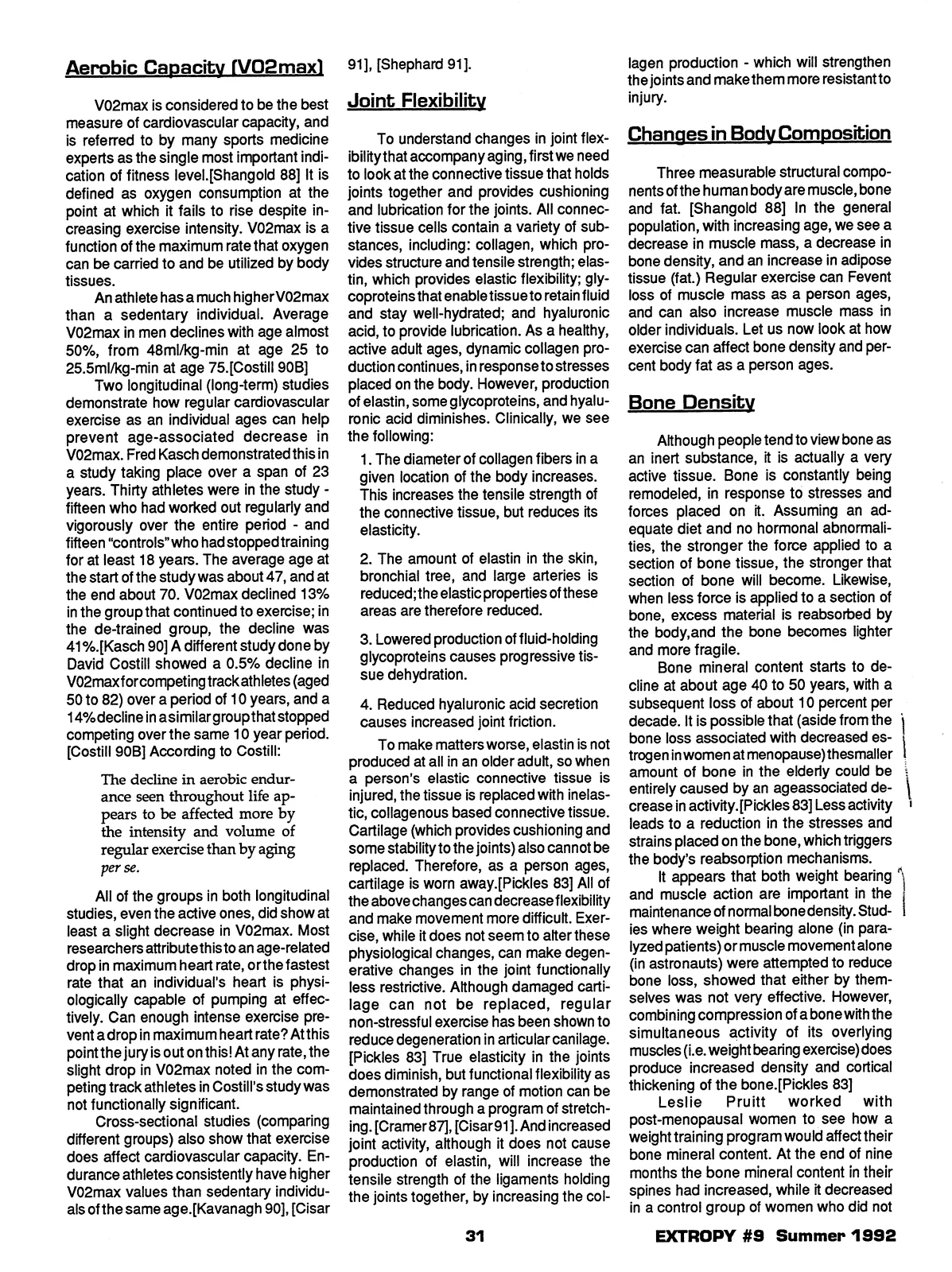 Extropy #9, page 31 (original scan)