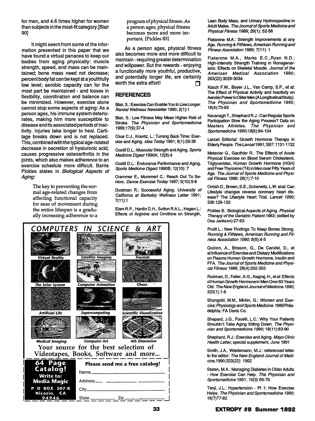Extropy #9, page 33 (original scan)