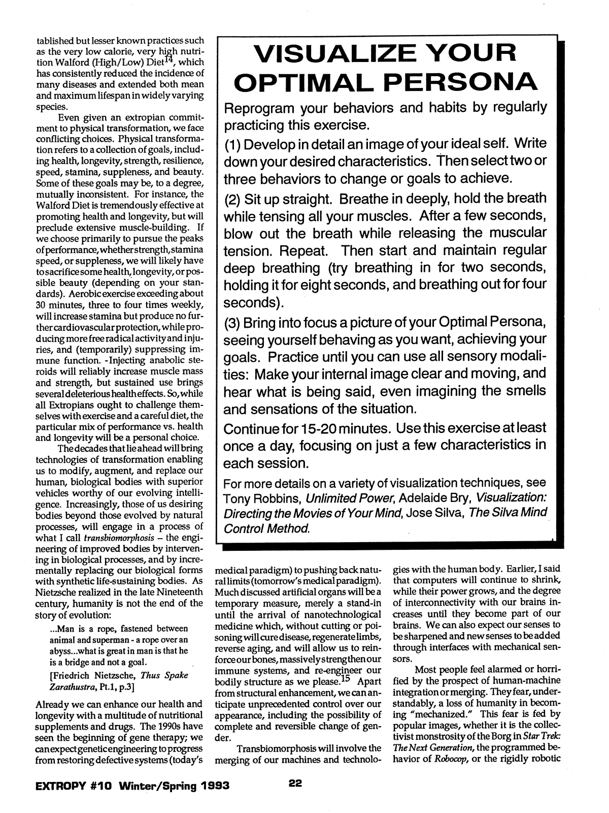 Extropy #10, page 20 (original scan)