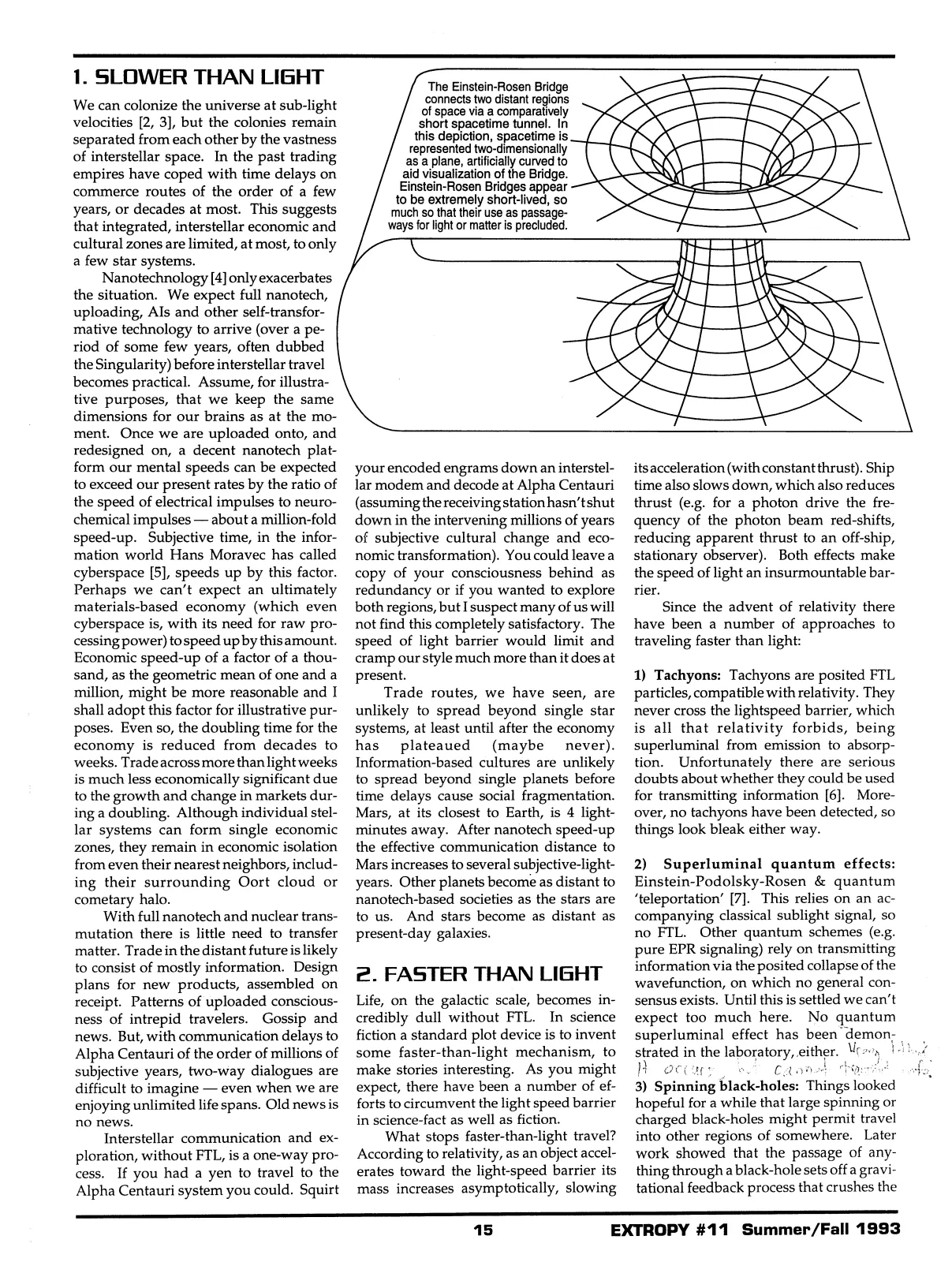Extropy #11, page 13 (original scan)