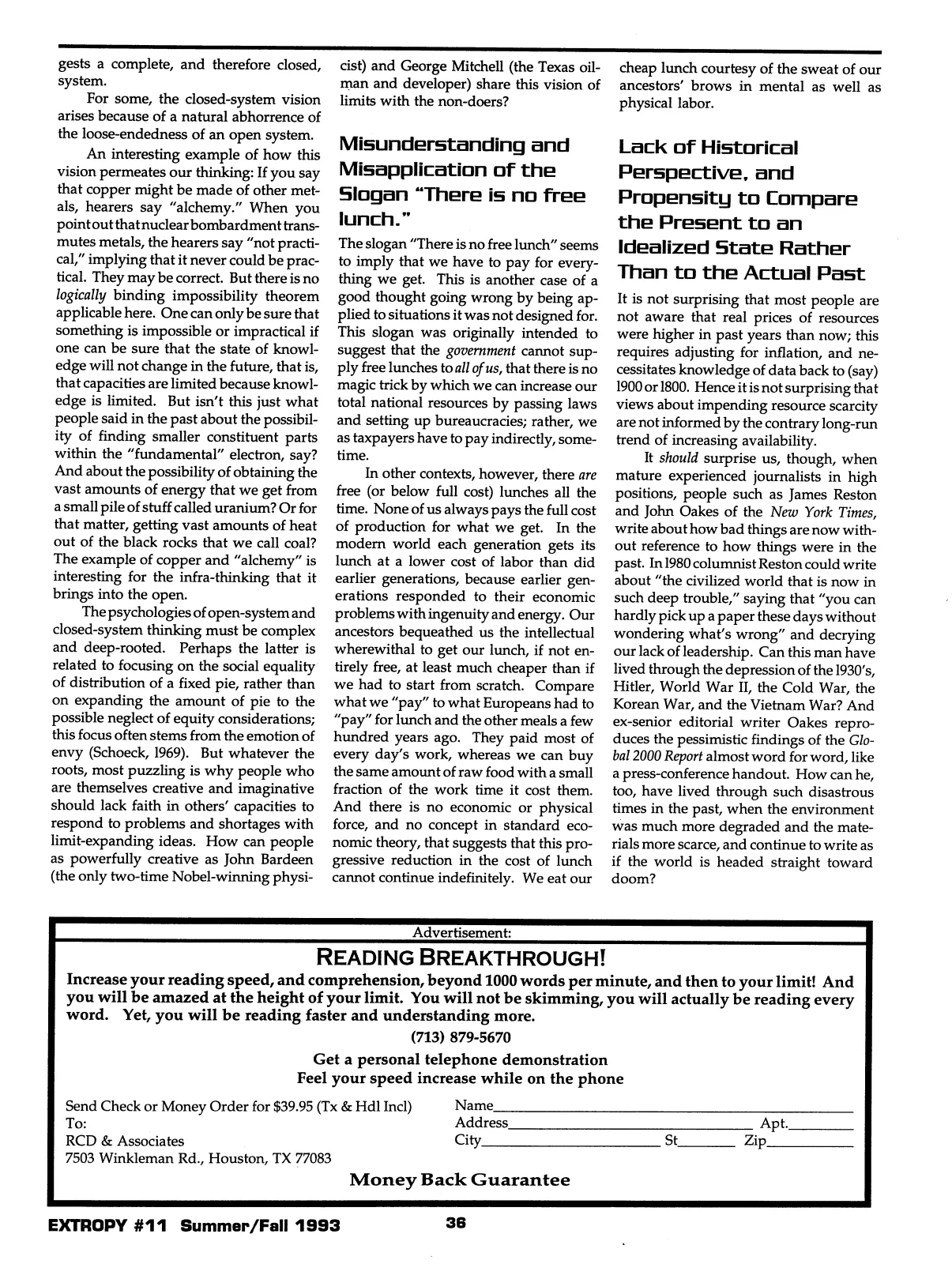 Extropy #11, page 34 (original scan)
