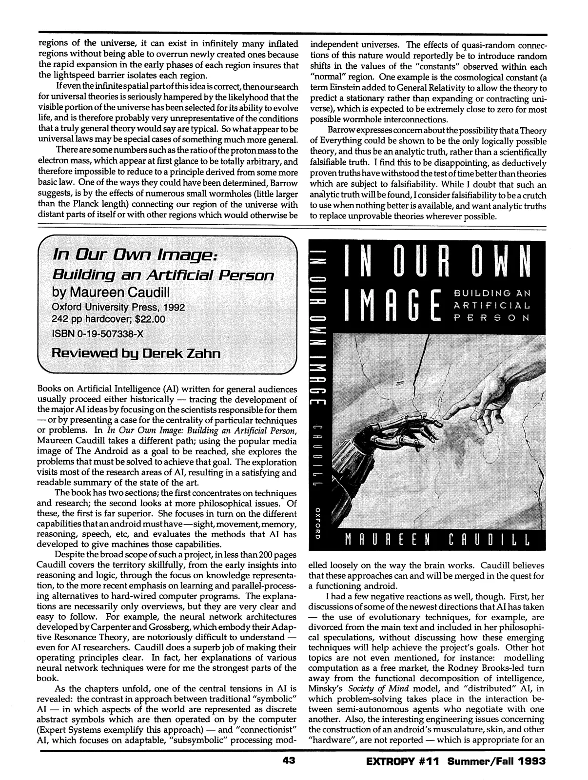 Extropy #11, page 41 (original scan)