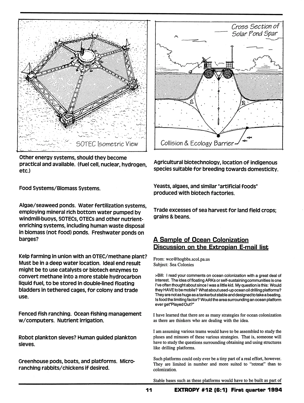 Extropy #12, page 9 (original scan)
