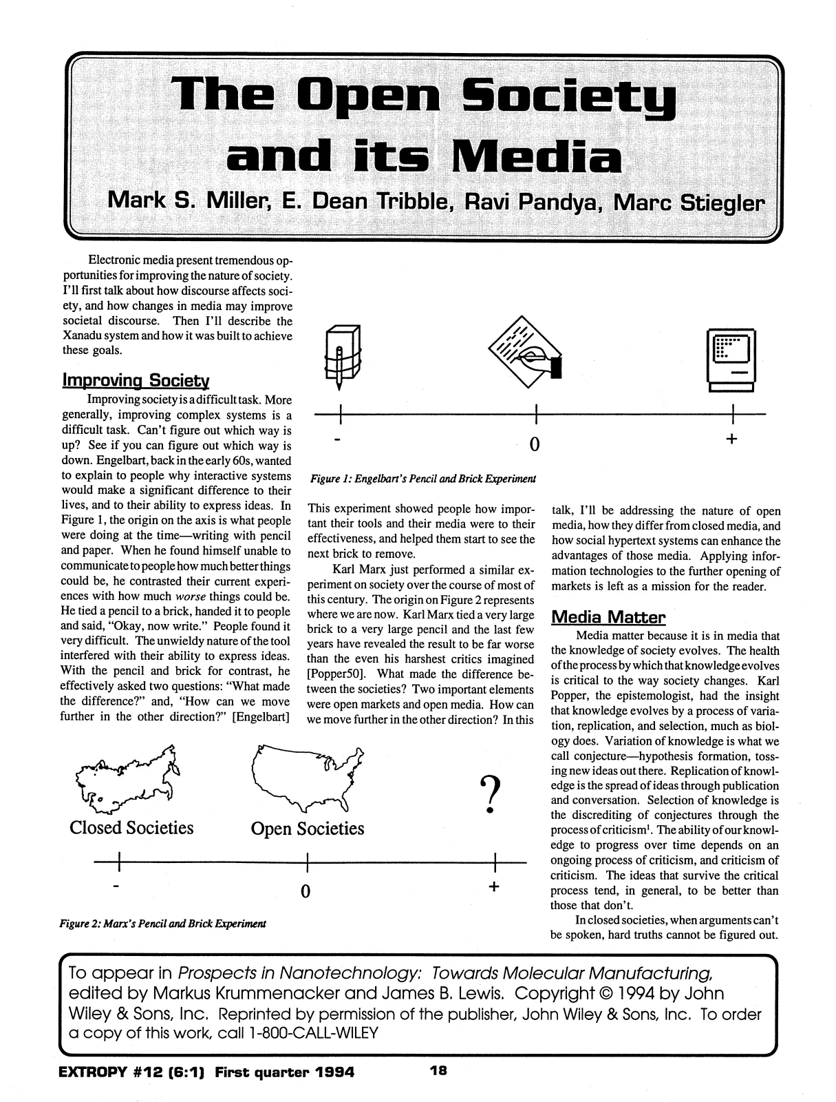 Extropy #12, page 16 (original scan)