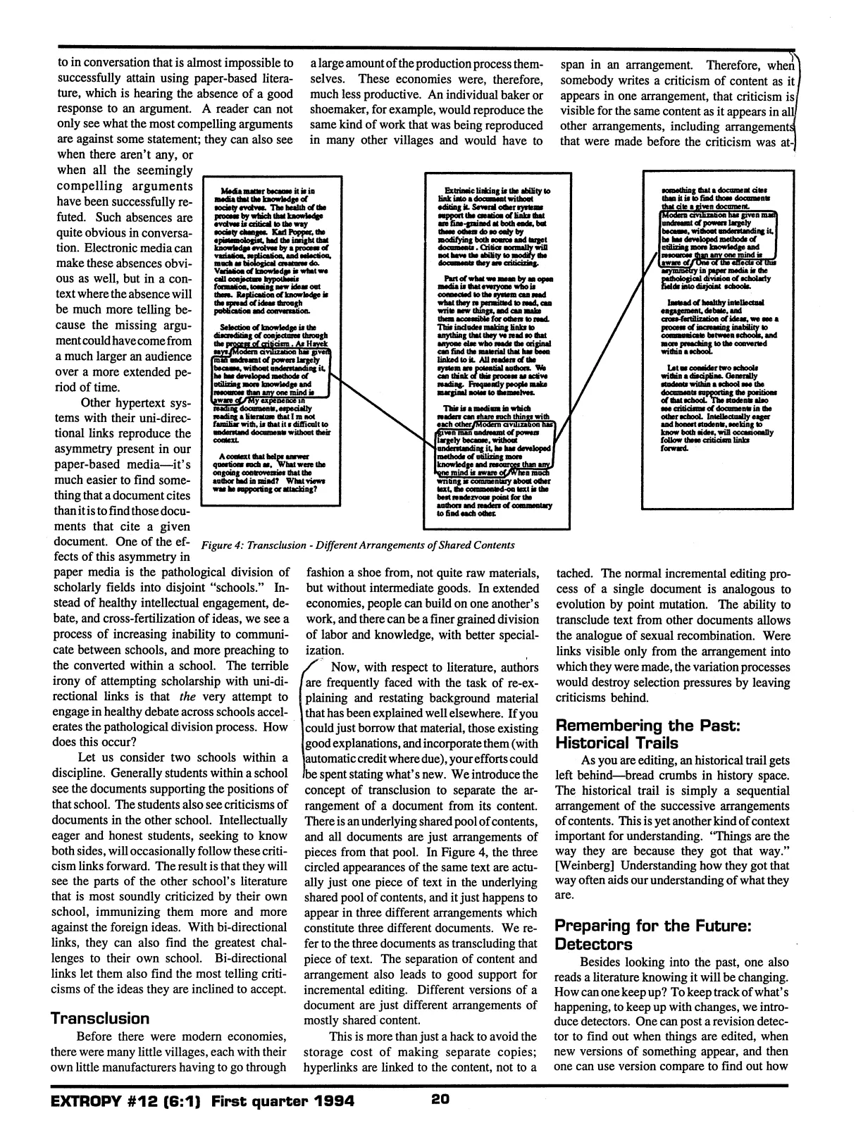 Extropy #12, page 18 (original scan)