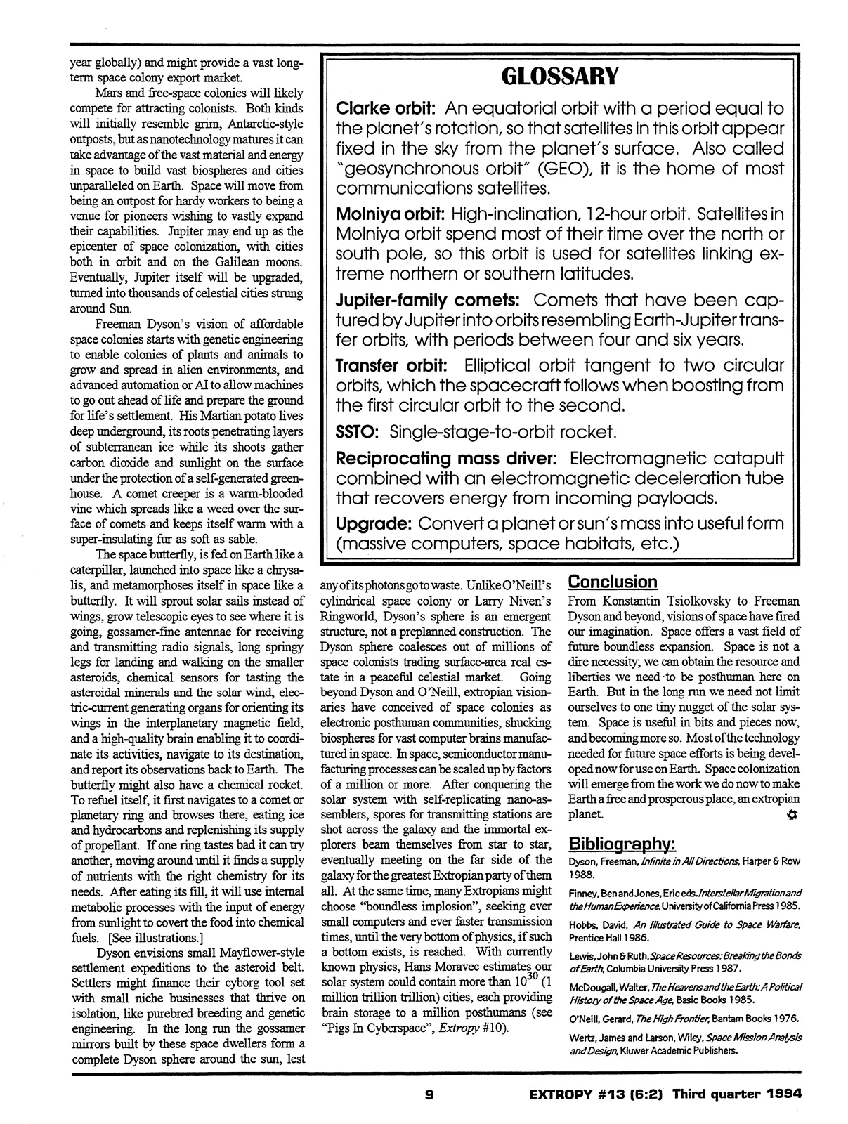 Extropy #13, page 7 (original scan)