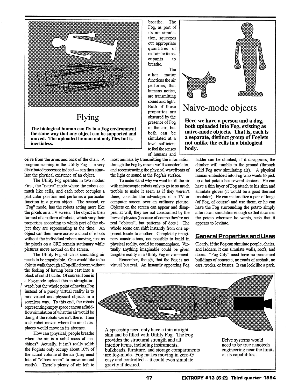 Extropy #13, page 15 (original scan)