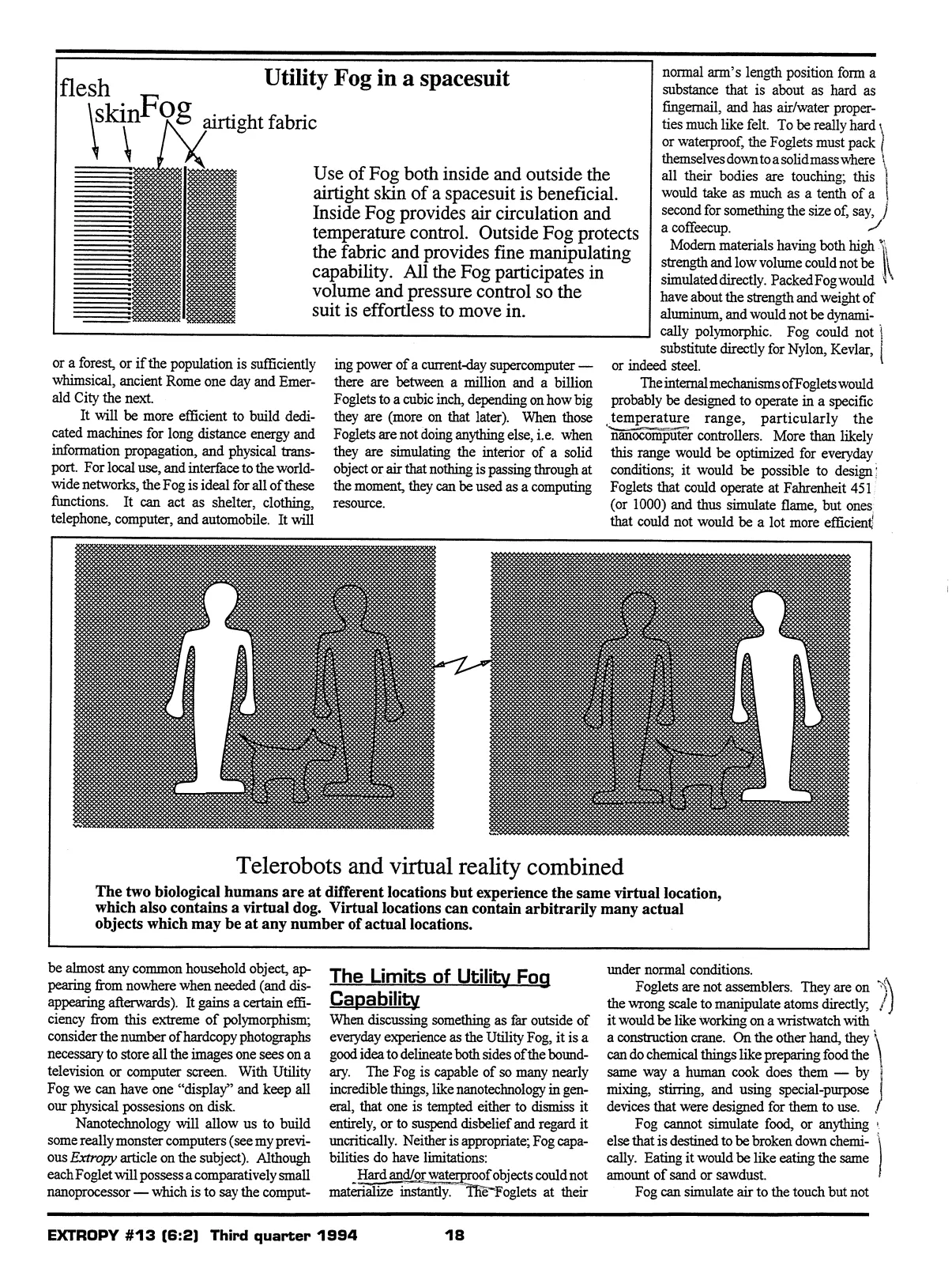 Extropy #13, page 16 (original scan)