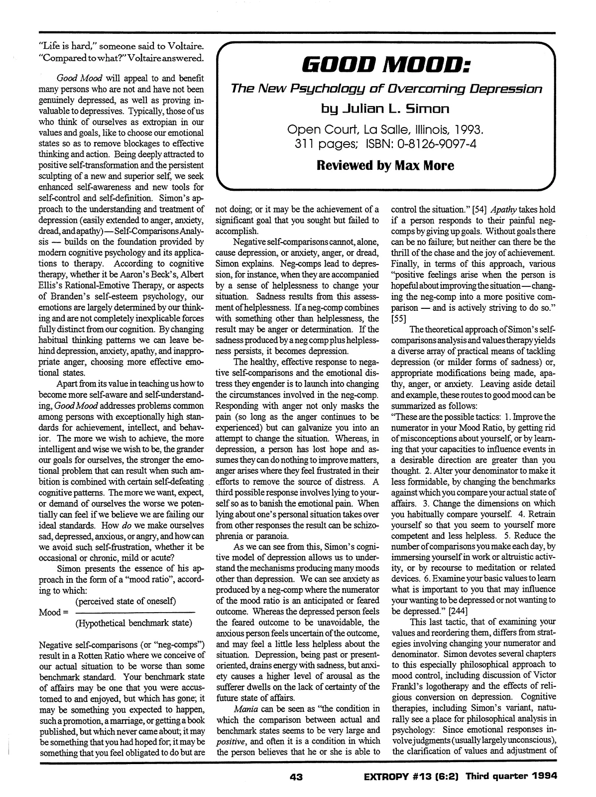 Extropy #13, page 41 (original scan)