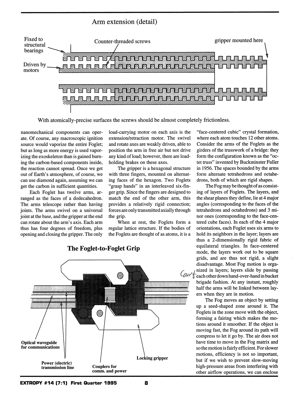 Extropy #14, page 6 (original scan)
