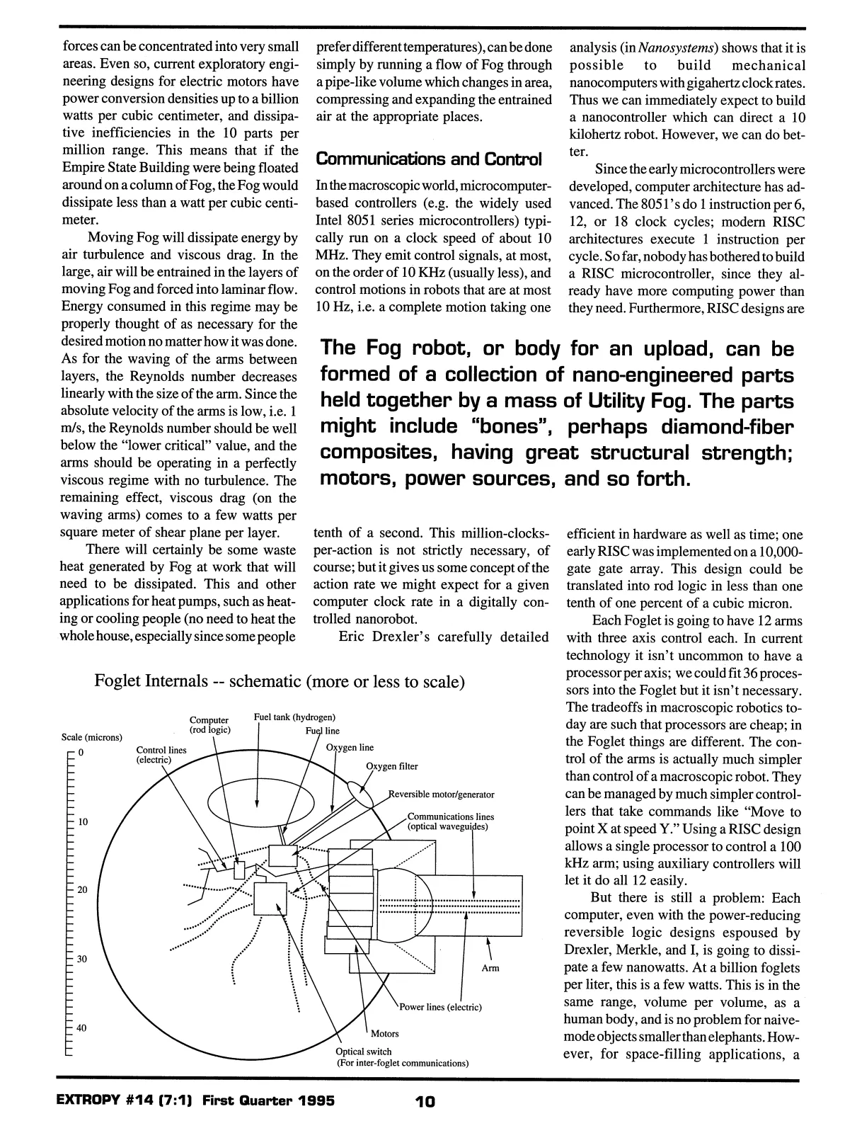 Extropy #14, page 8 (original scan)