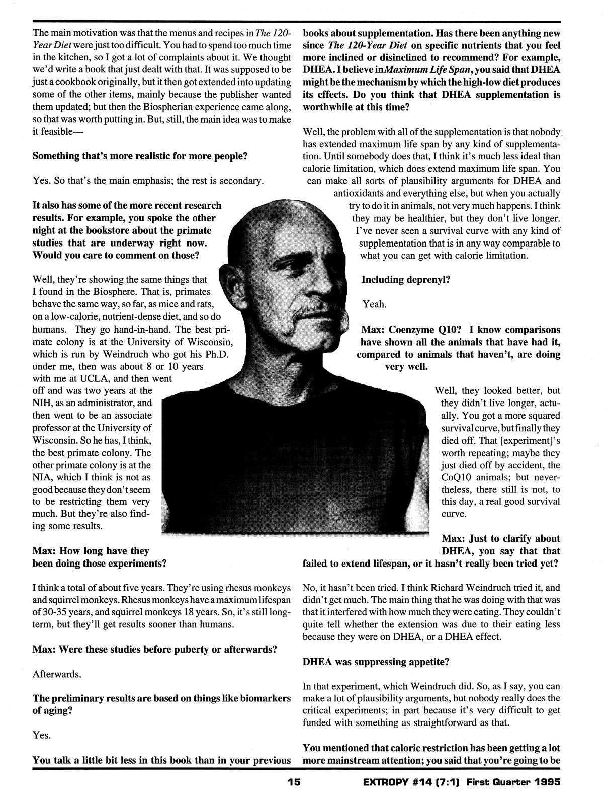 Extropy #14, page 13 (original scan)