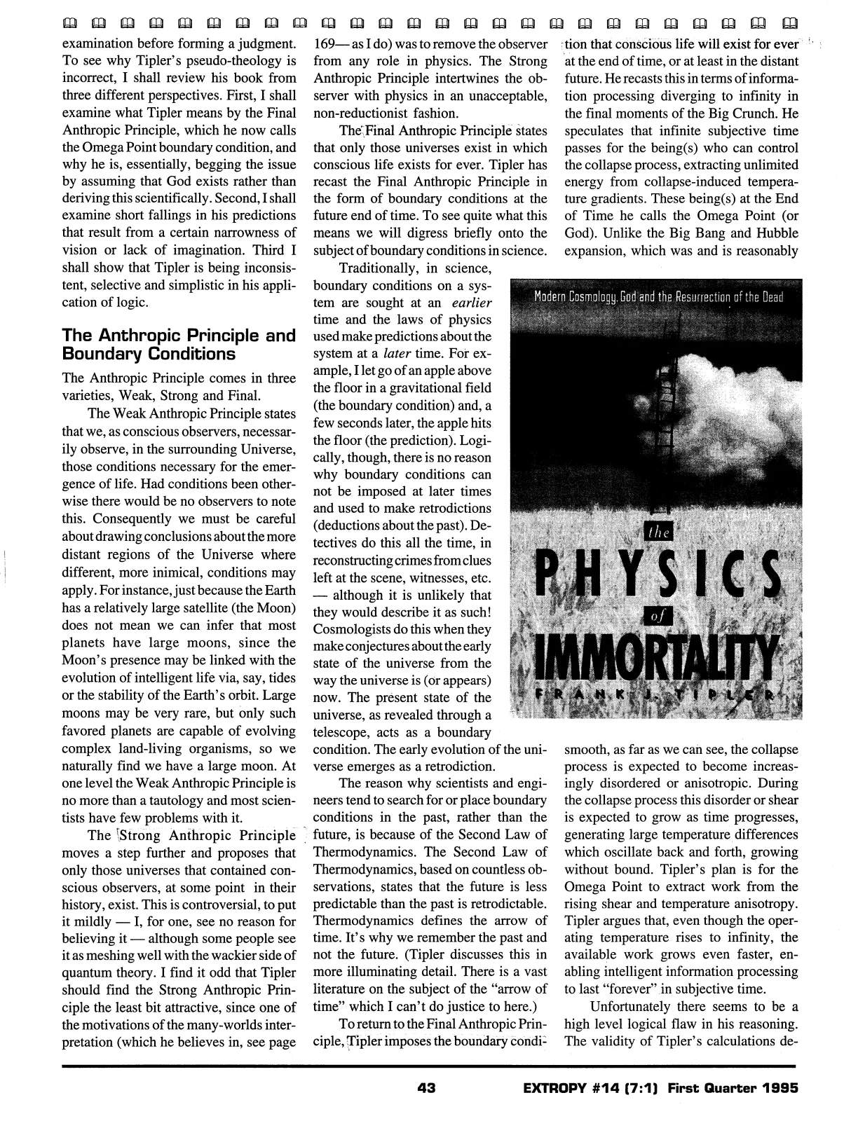 Extropy #14, page 41 (original scan)