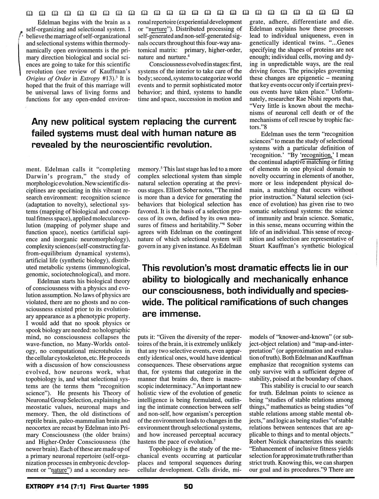 Extropy #14, page 48 (original scan)