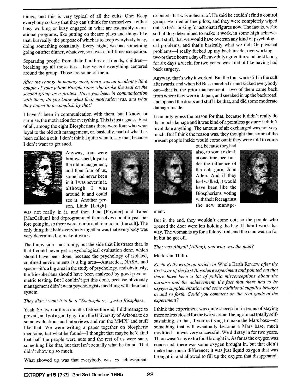 Extropy #15, page 20 (original scan)