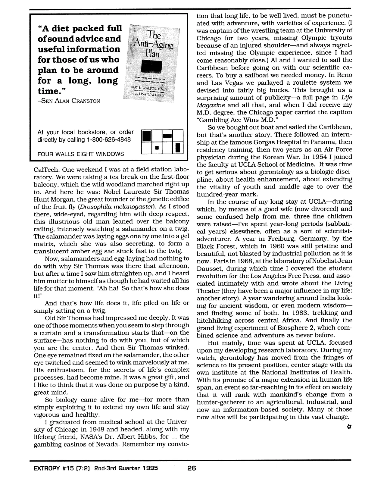Extropy #15, page 24 (original scan)