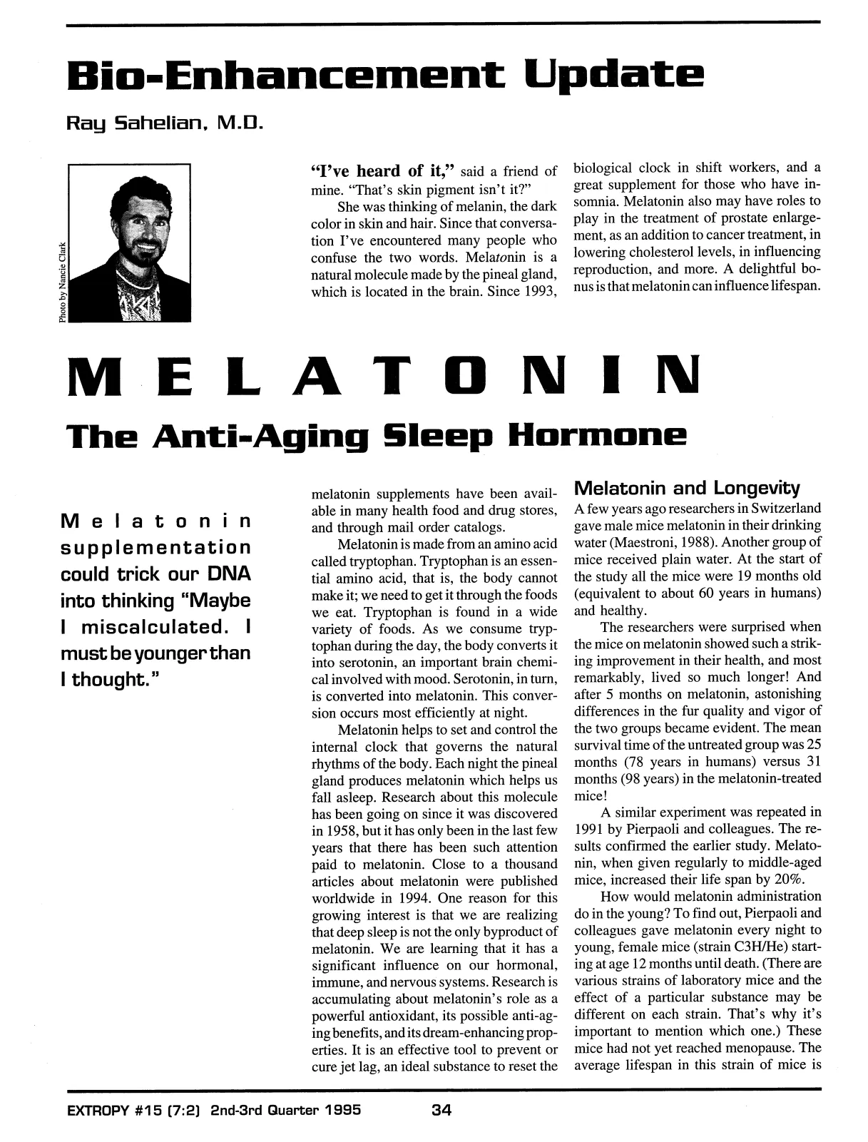 Extropy #15, page 32 (original scan)