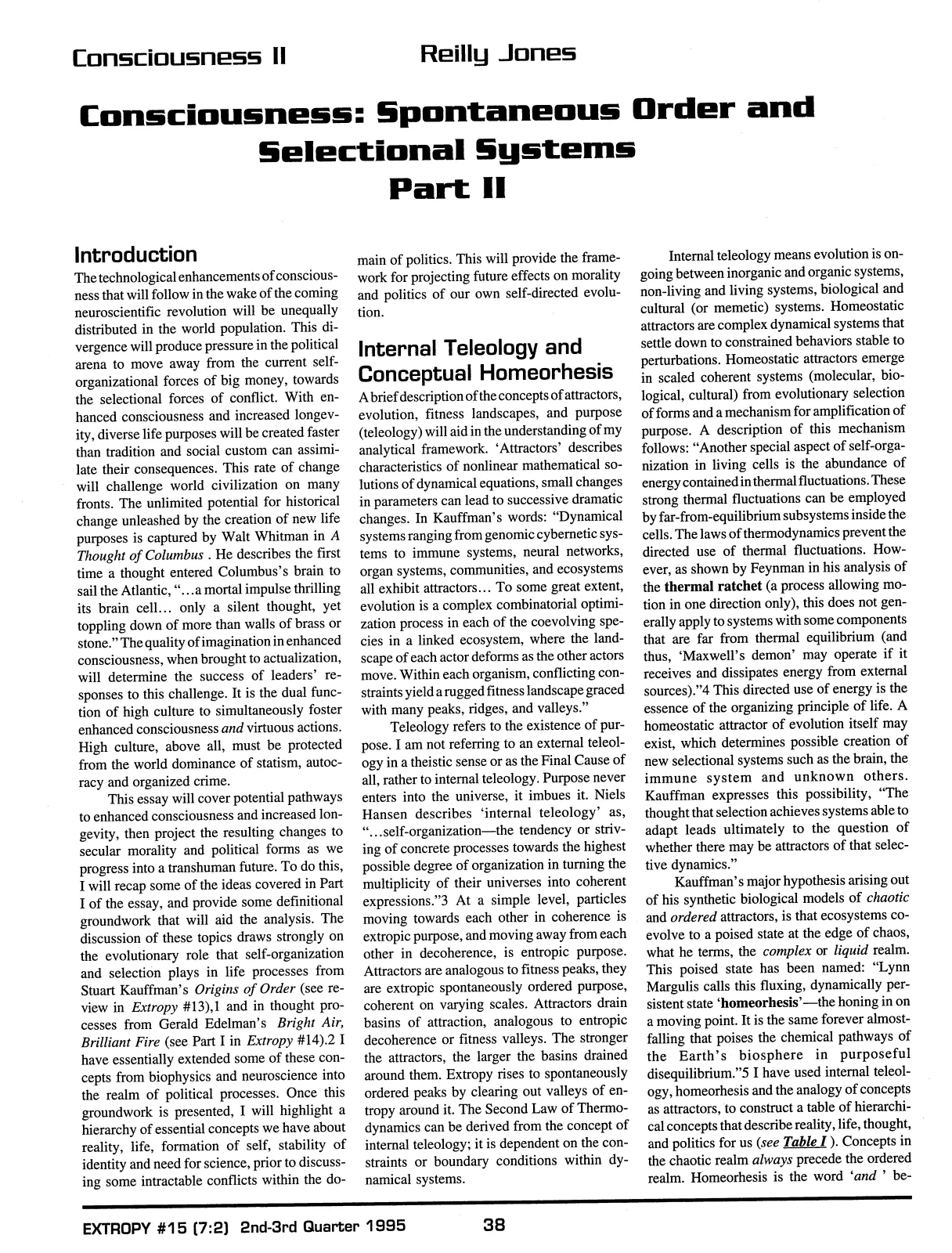Extropy #15, page 36 (original scan)