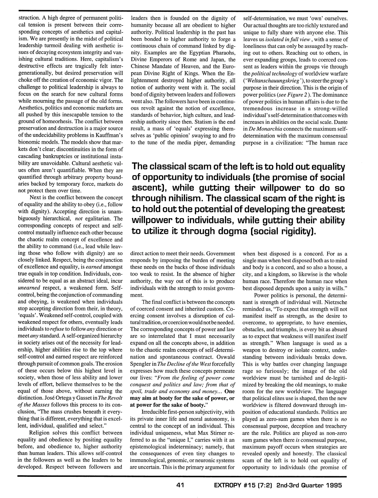Extropy #15, page 39 (original scan)