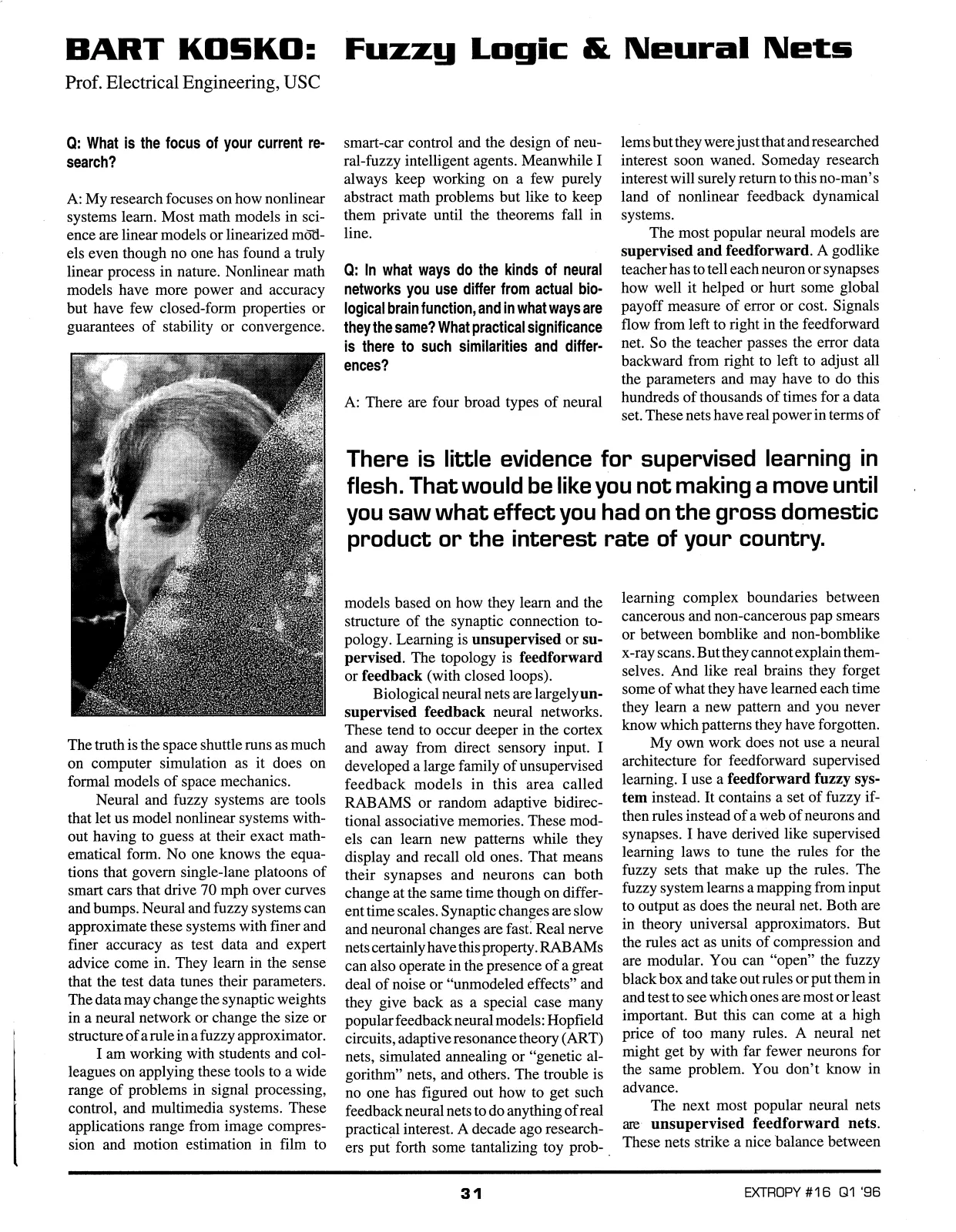 Extropy #16, page 29 (original scan)