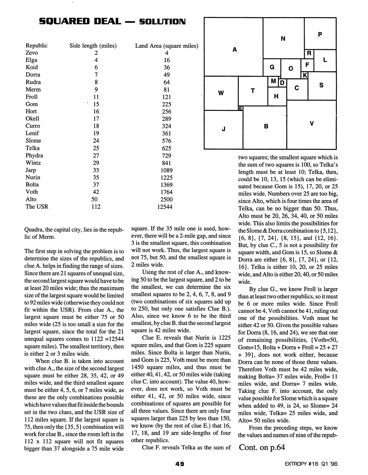 Extropy #16, page 47 (original scan)