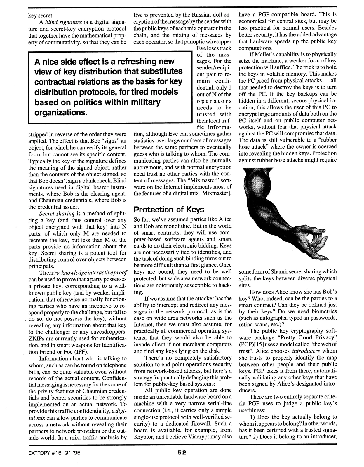 Extropy #16, page 50 (original scan)