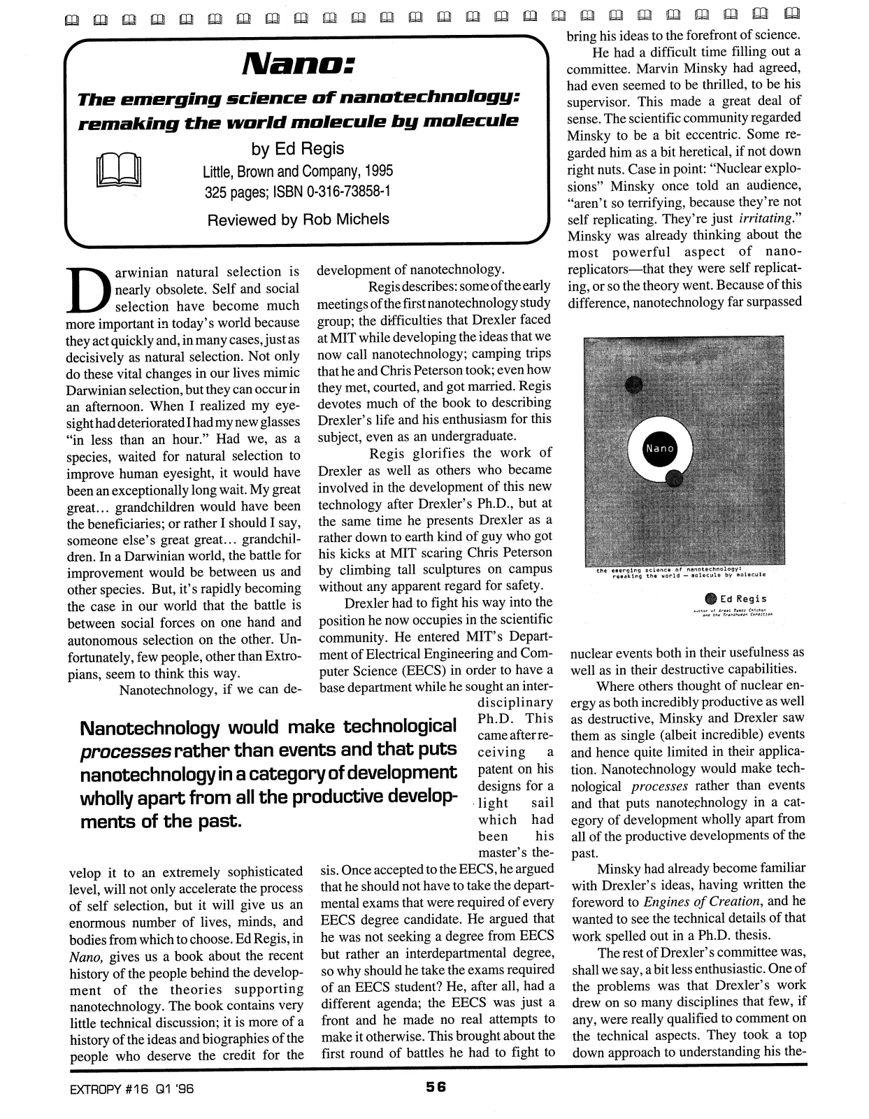 Extropy #16, page 54 (original scan)