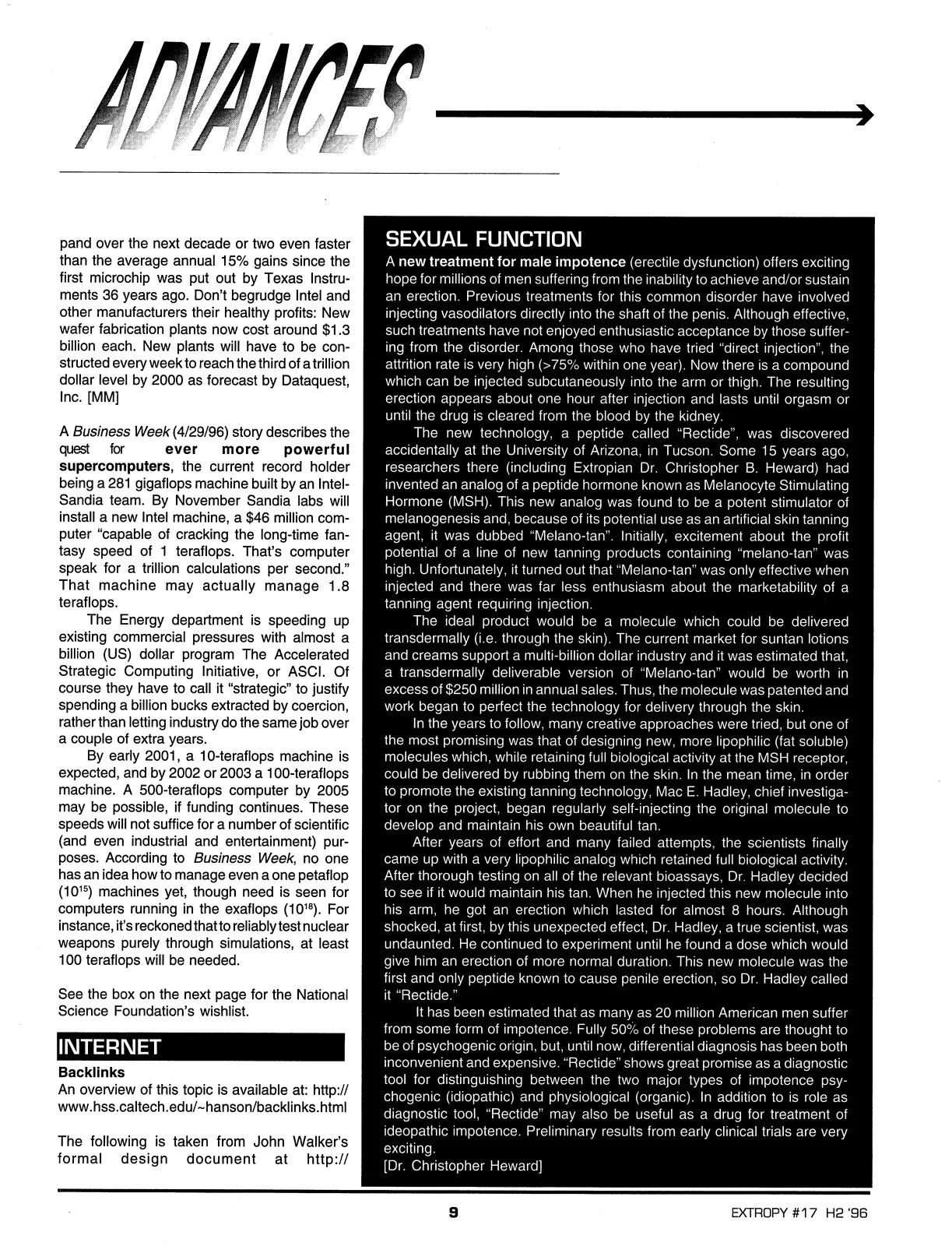 Extropy #17, page 7 (original scan)