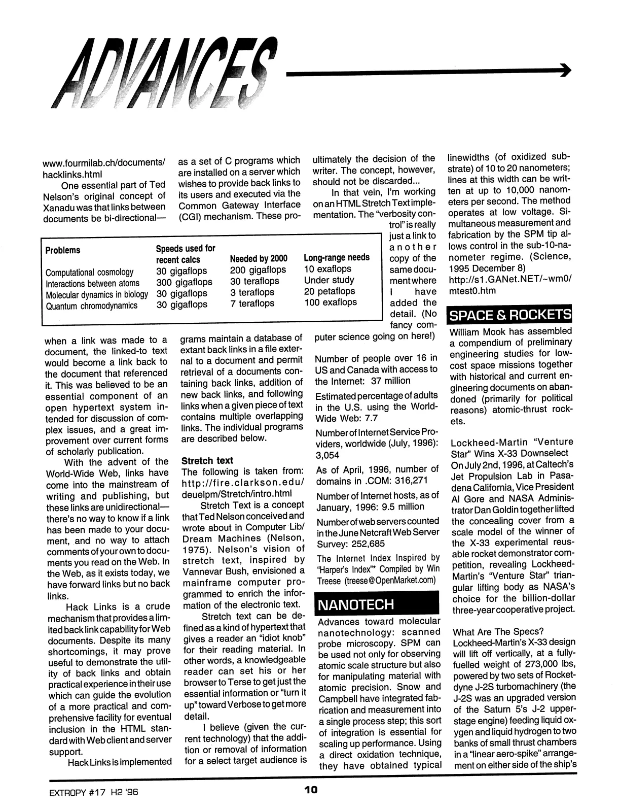 Extropy #17, page 8 (original scan)