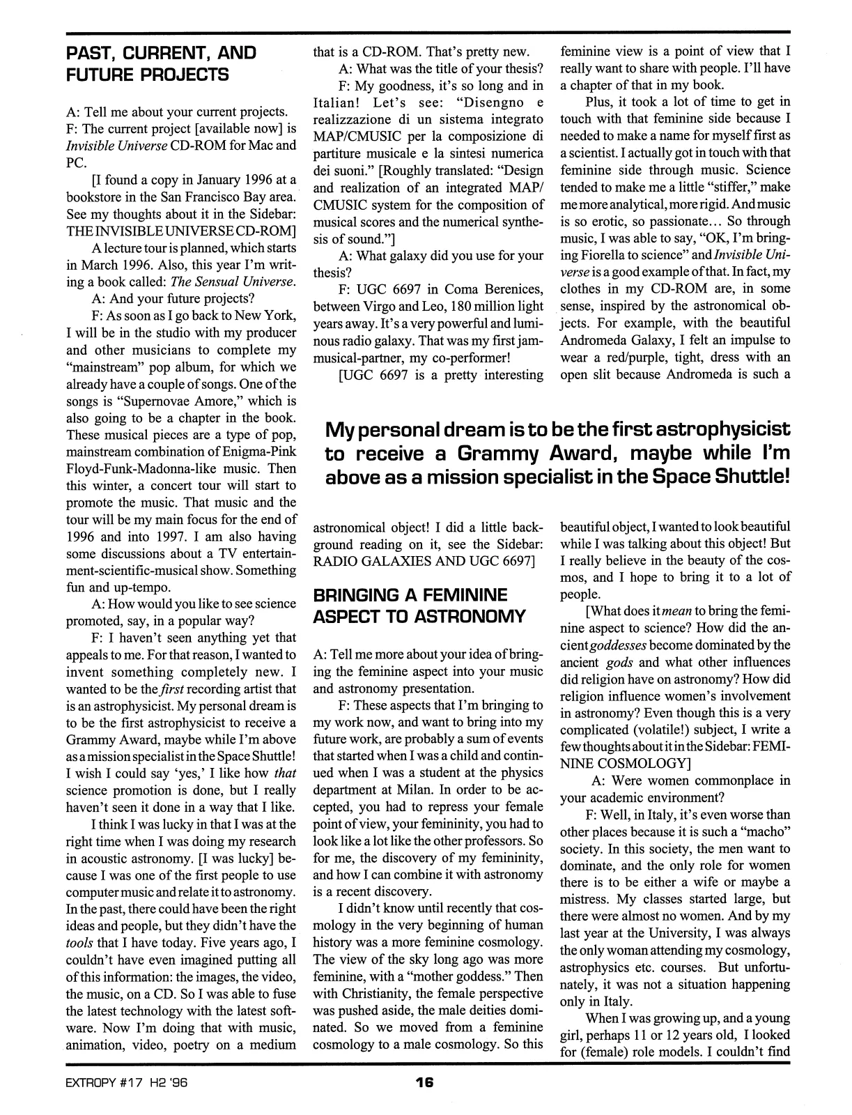 Extropy #17, page 14 (original scan)