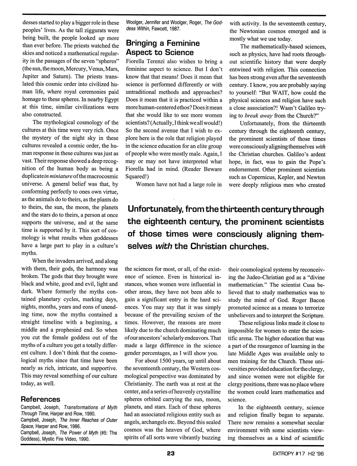 Extropy #17, page 21 (original scan)