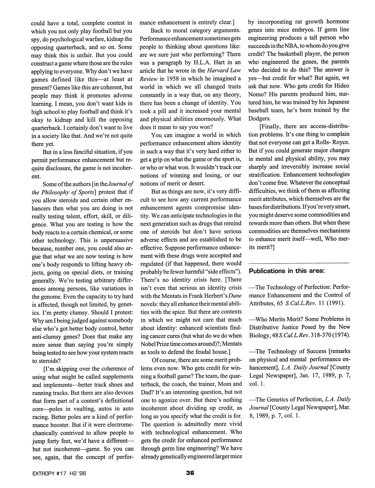 Extropy #17, page 34 (original scan)