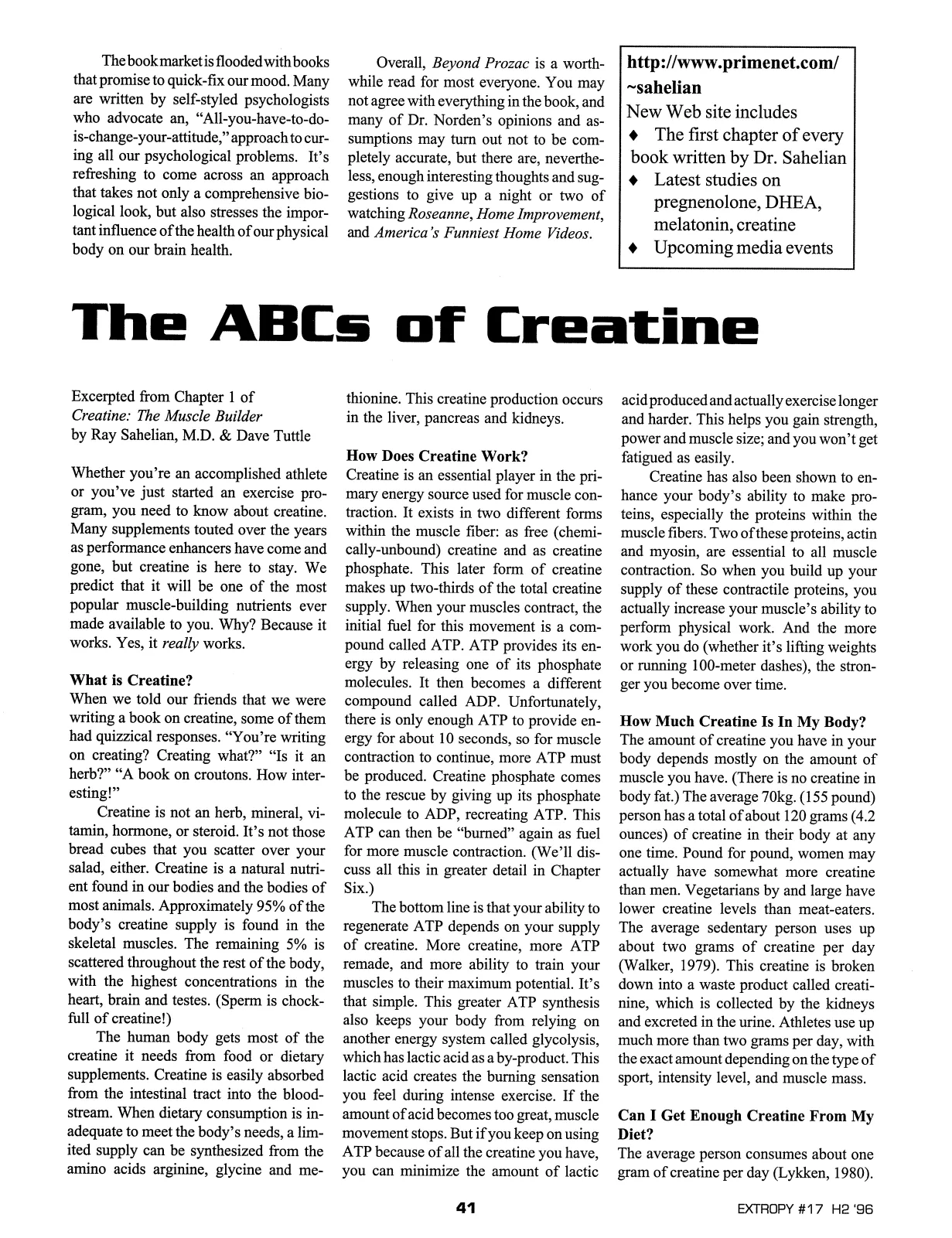 Extropy #17, page 39 (original scan)